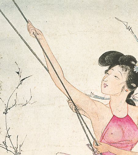 辉县-胡也佛的仕女画和最知名的金瓶梅秘戏图